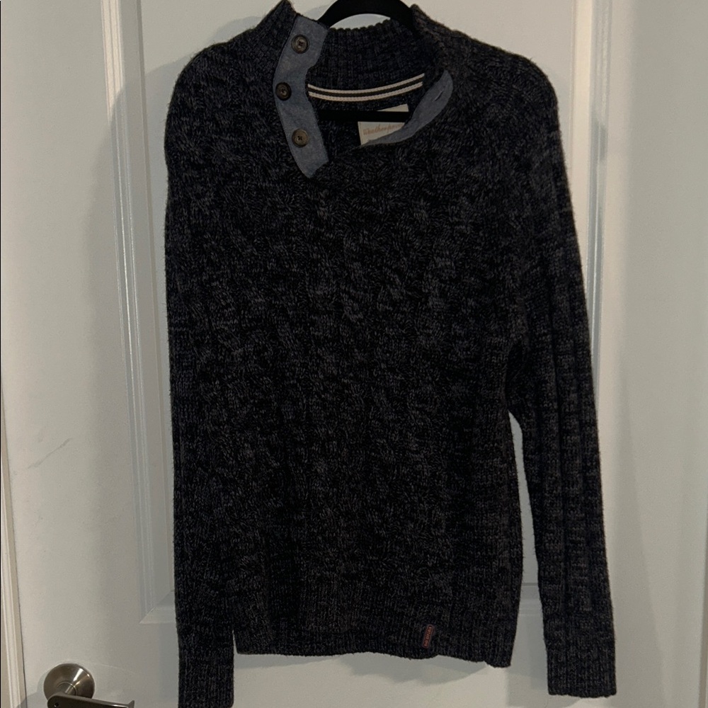 Weatherproof Dark Gray Turtleneck Sweater